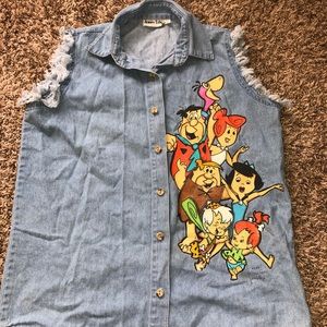 Vintage Bluejean Top size small